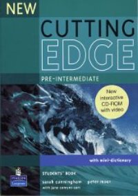New Cutting Edge Pre-intermediate Students Book + mini-dictionary + CD-ROM with video
